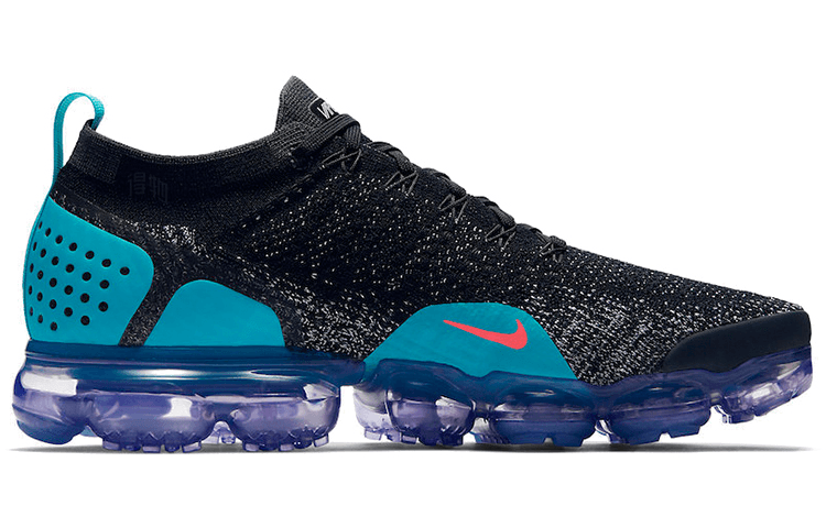 Nike VaporMax 2.0 Black Hot Punch — фото 7
