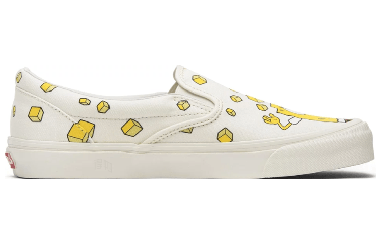 Vans x Spongebob Slip-On Yellow — фото 5