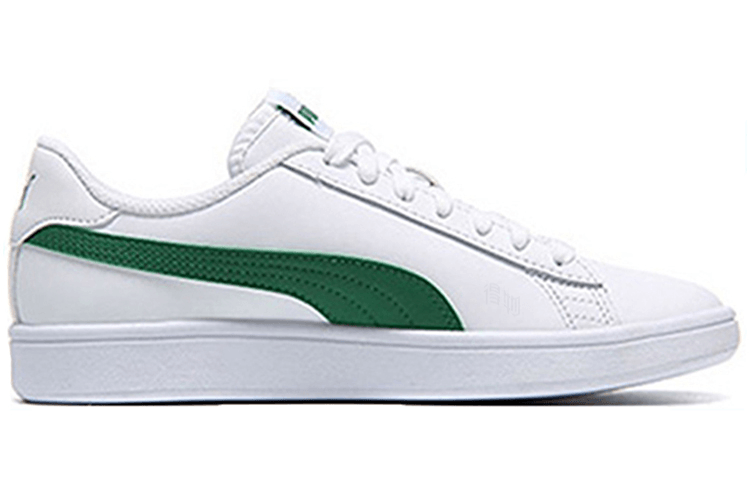 Puma Smash V2 L White Green — фото 6