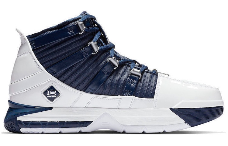 Nike Lebron 3 Zoom QS Navy — фото 7