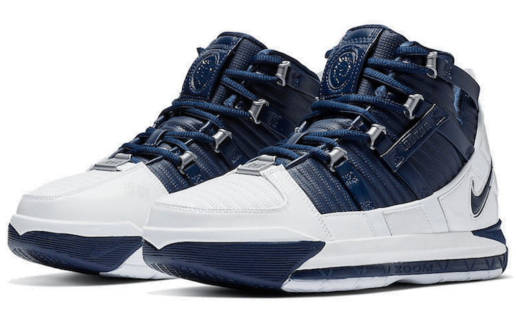 Nike Lebron 3 Zoom QS Navy — фото 8