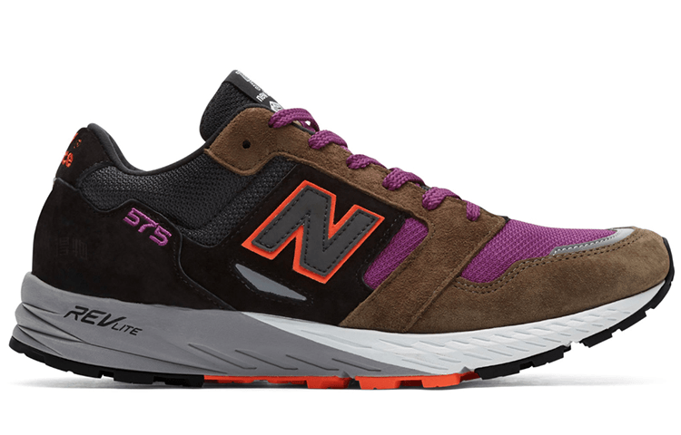 New Balance 575 Brown Purple — фото 5