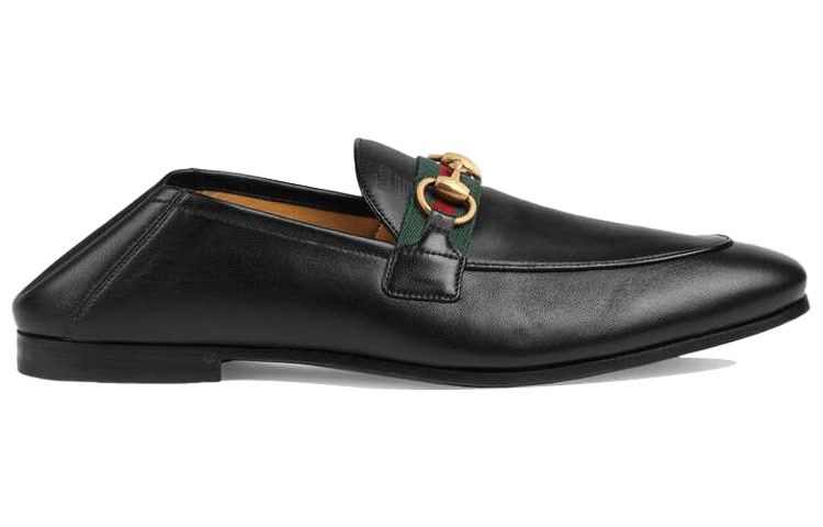Gucci Horsebit Loafers Black — фото 7