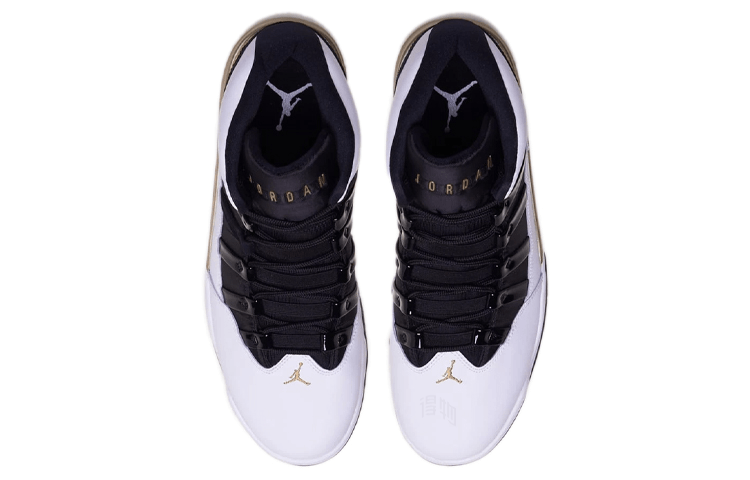 Jordan Max Aura White Black Gold — фото 7