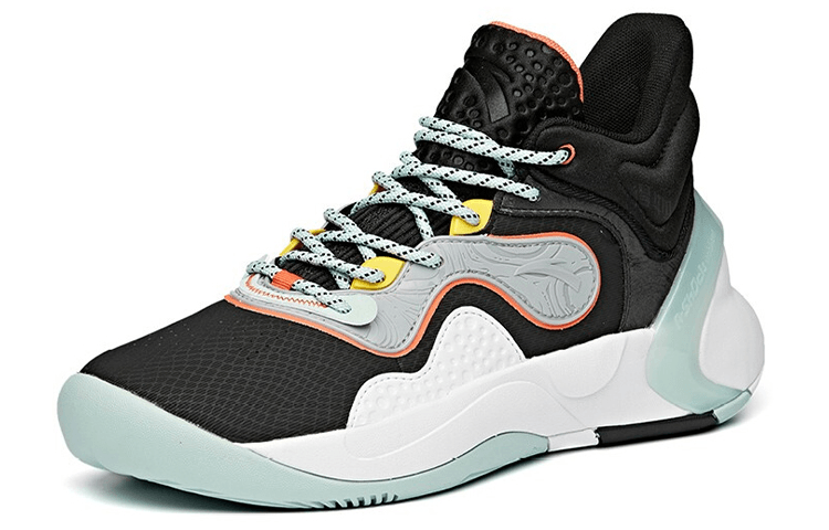 Anta KT Basketball Shoes Black Grey Green — фото 6