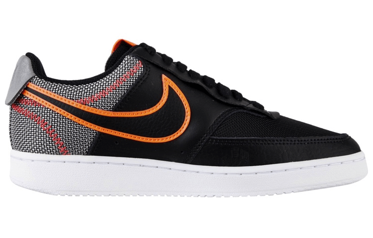 Nike Court Vision 1 Low Premium Black Grey — фото 7