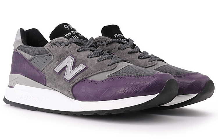 New Balance 998 Grey Purple — фото 8