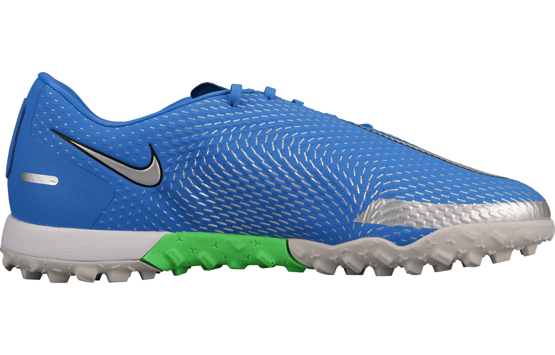 Nike Phantom GT Academy TF Blue Silver — фото 1