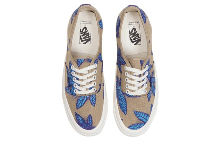 Vans Authentic LX Brown Blue — фото 9