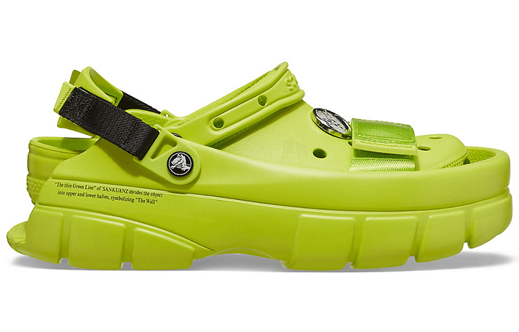 Crocs SANKUANZ x Crocs Classic Clog Lime Green — фото 8