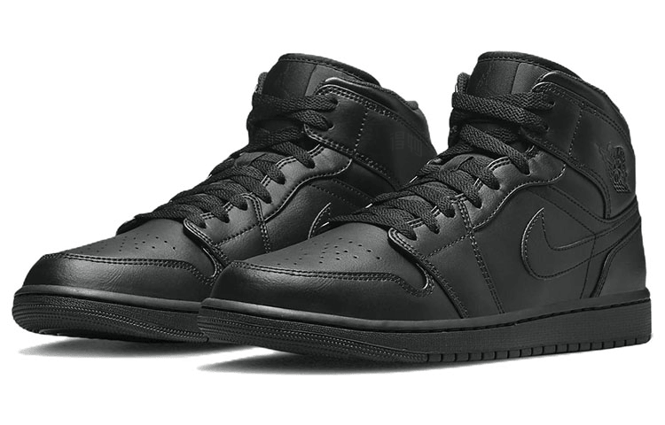 Jordan Air Jordan 1 Mid Black — фото 8