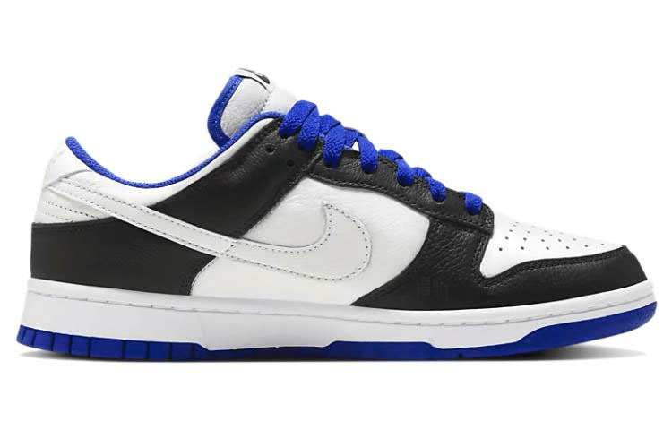 Nike Dunk Low Black White Blue — фото 7