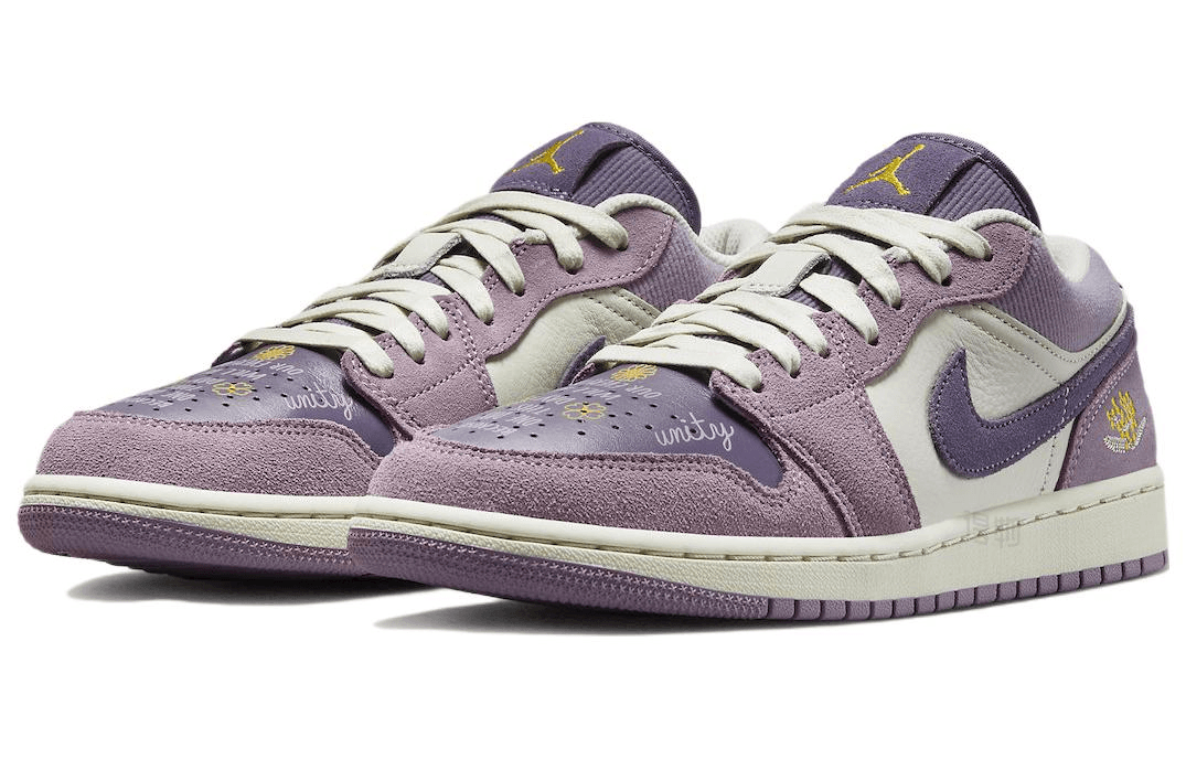 Jordan Air Jordan 1 Low Purple — фото 8