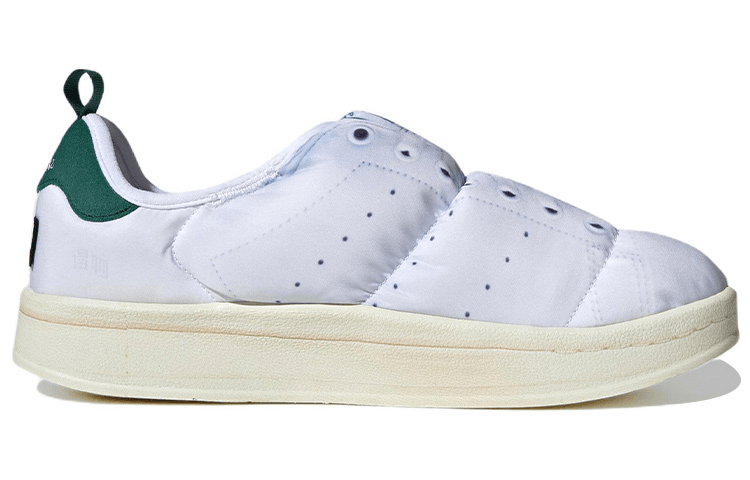 Adidas Puffylette White Green — фото 7