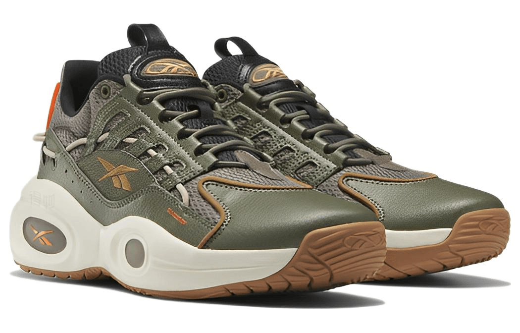 Reebok Solution Mid Green — фото 4