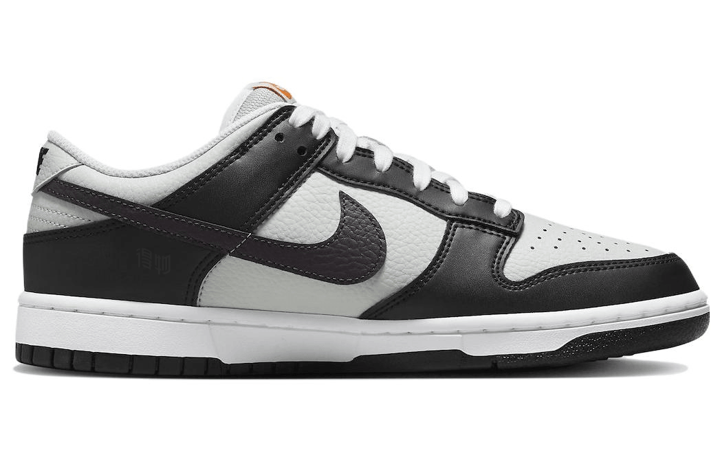 Nike Dunk Low Black Grey Orange — фото 6