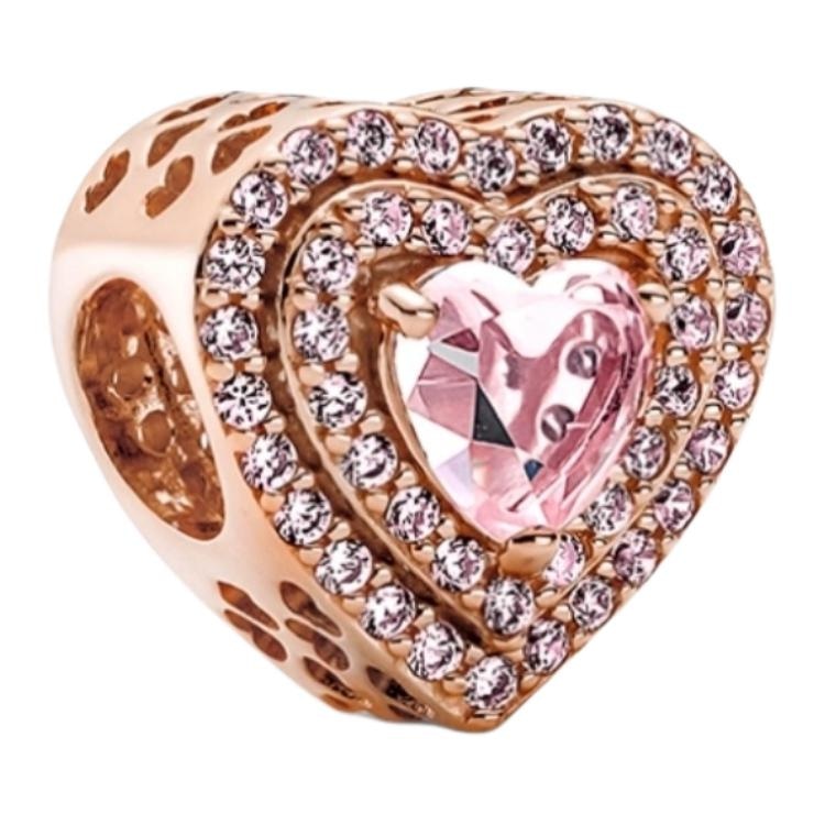 Pandora/潘多拉 Pandora Rose Gold Heart Encounter