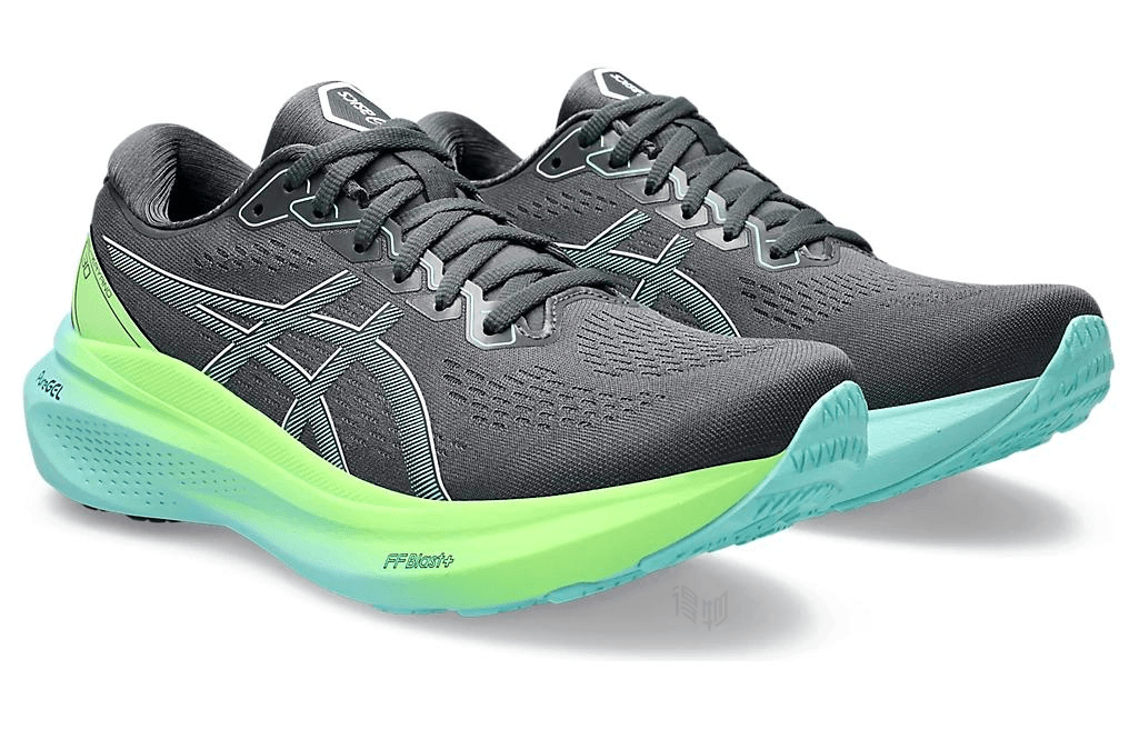 ASICS Gel-Kayano 30 Black Blue — фото 9
