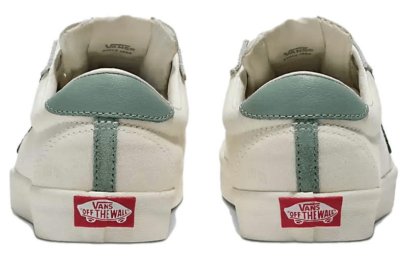 Vans Sport Low White Green — фото 6