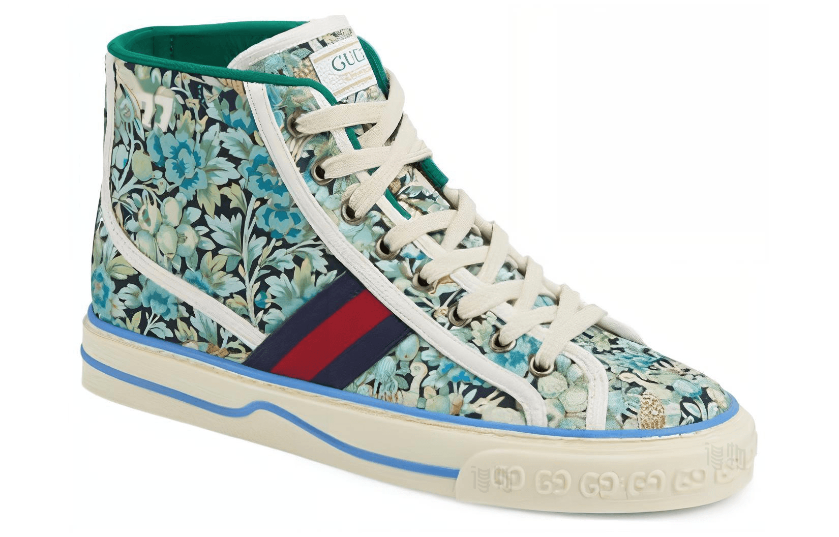 Gucci High-Top Sneakers Green — фото 5