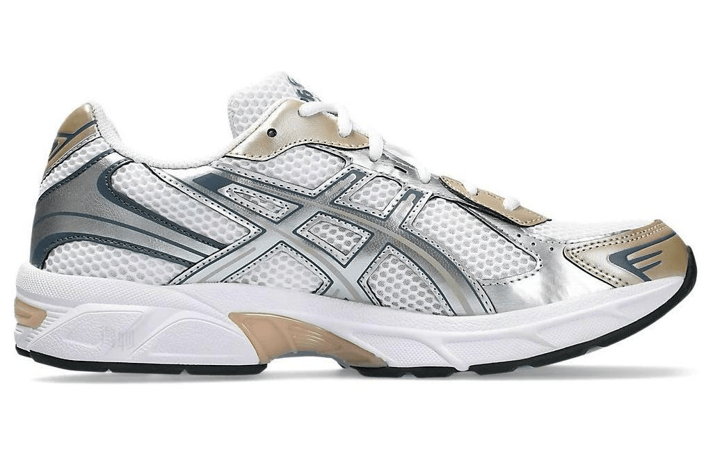 ASICS Gel-1130 White Silver Brown — фото 8