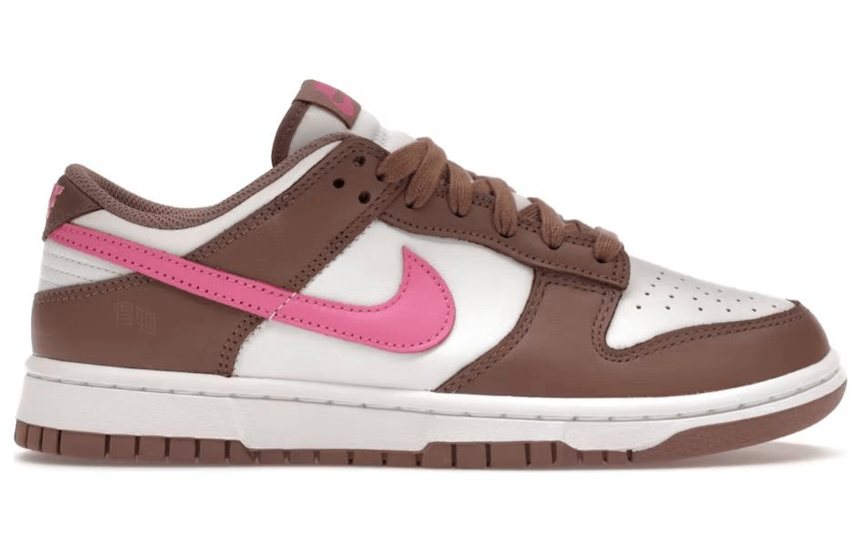 Nike Dunk Low Brown White Pink — фото 5