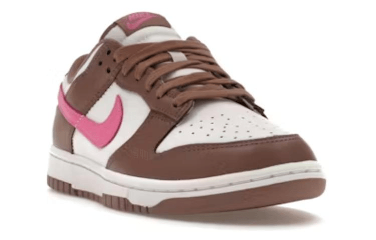 Nike Dunk Low Brown White Pink — фото 6