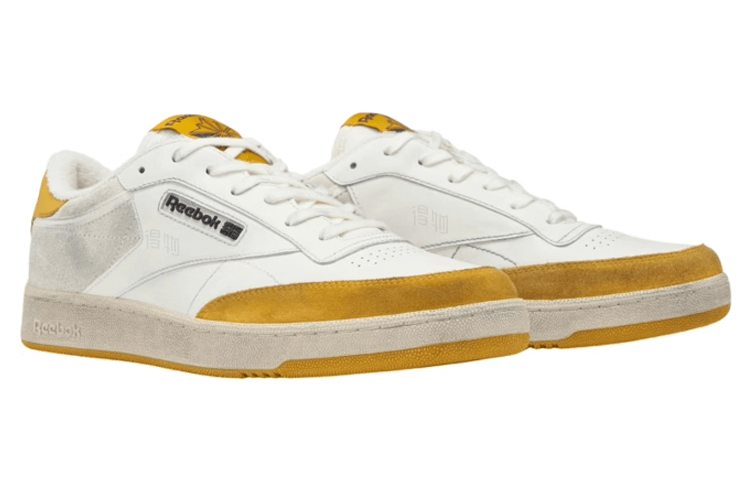 Reebok Club C White Yellow — фото 6