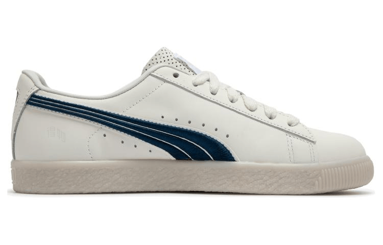 Puma Clyde Classics White Blue — фото 9