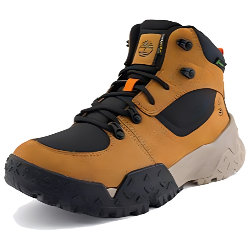 Timberland Motion Scramble Mid Hiking Shoes Wheat — фото 7