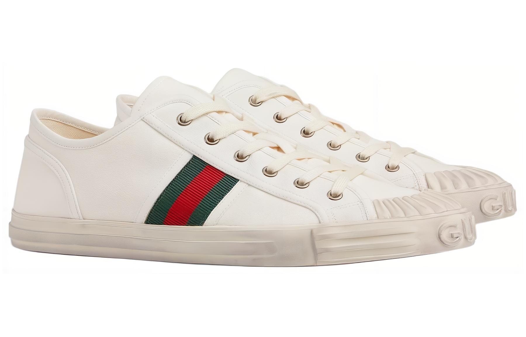 Gucci Low Top Sneakers White — фото 8