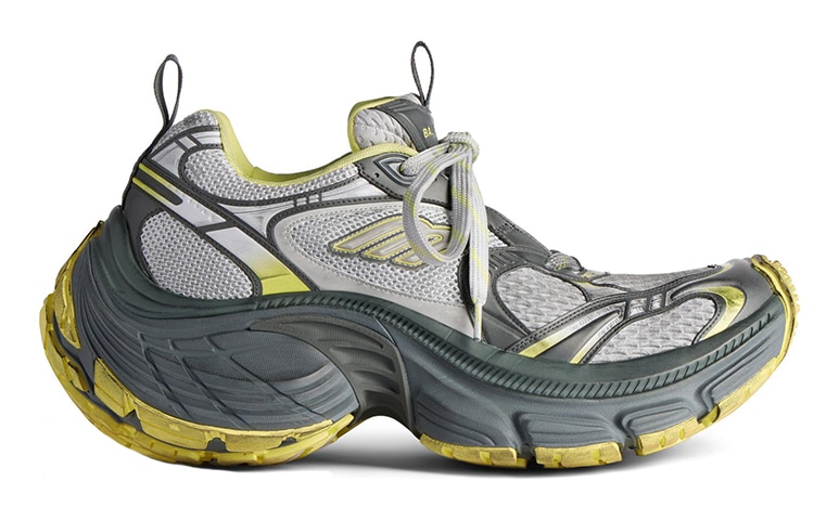 Balenciaga 10XL Grey Yellow — фото 7