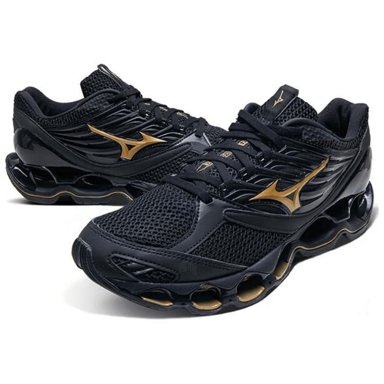 Mizuno Wave Prophecy 13S Black Yellow — фото 6
