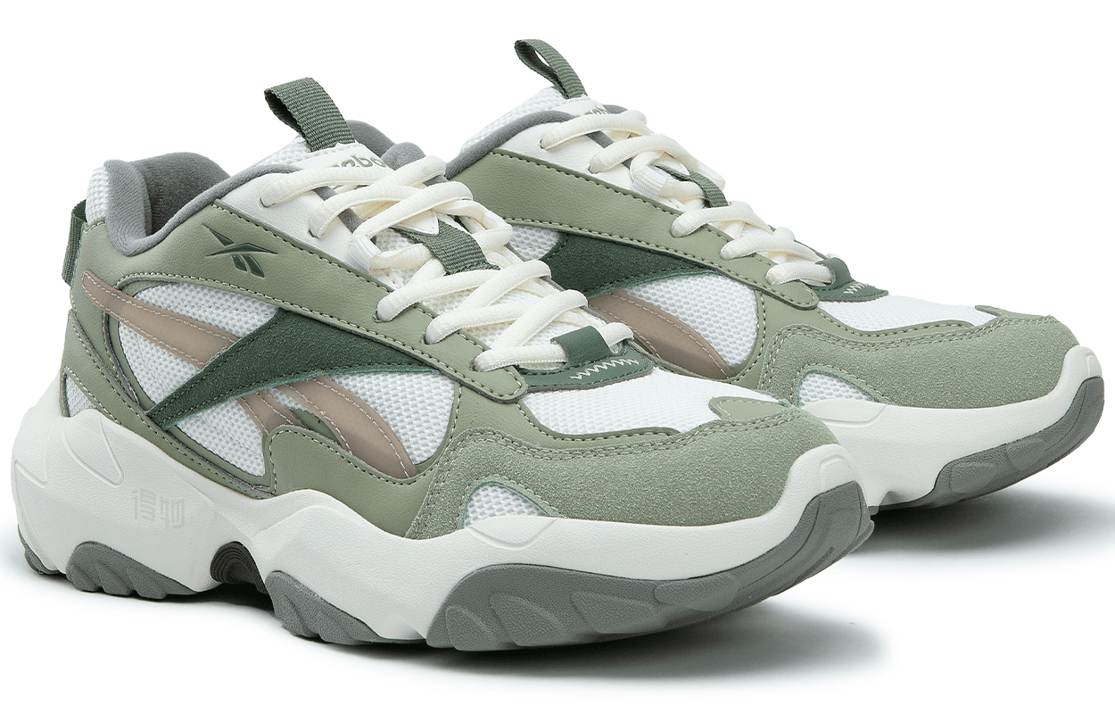 Reebok FLUFFI PUFF CN White Green — фото 8