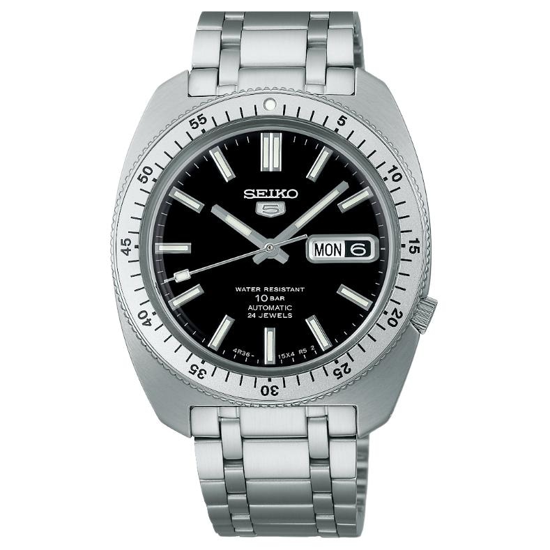 Часы Seiko 38.2mm Black Dial