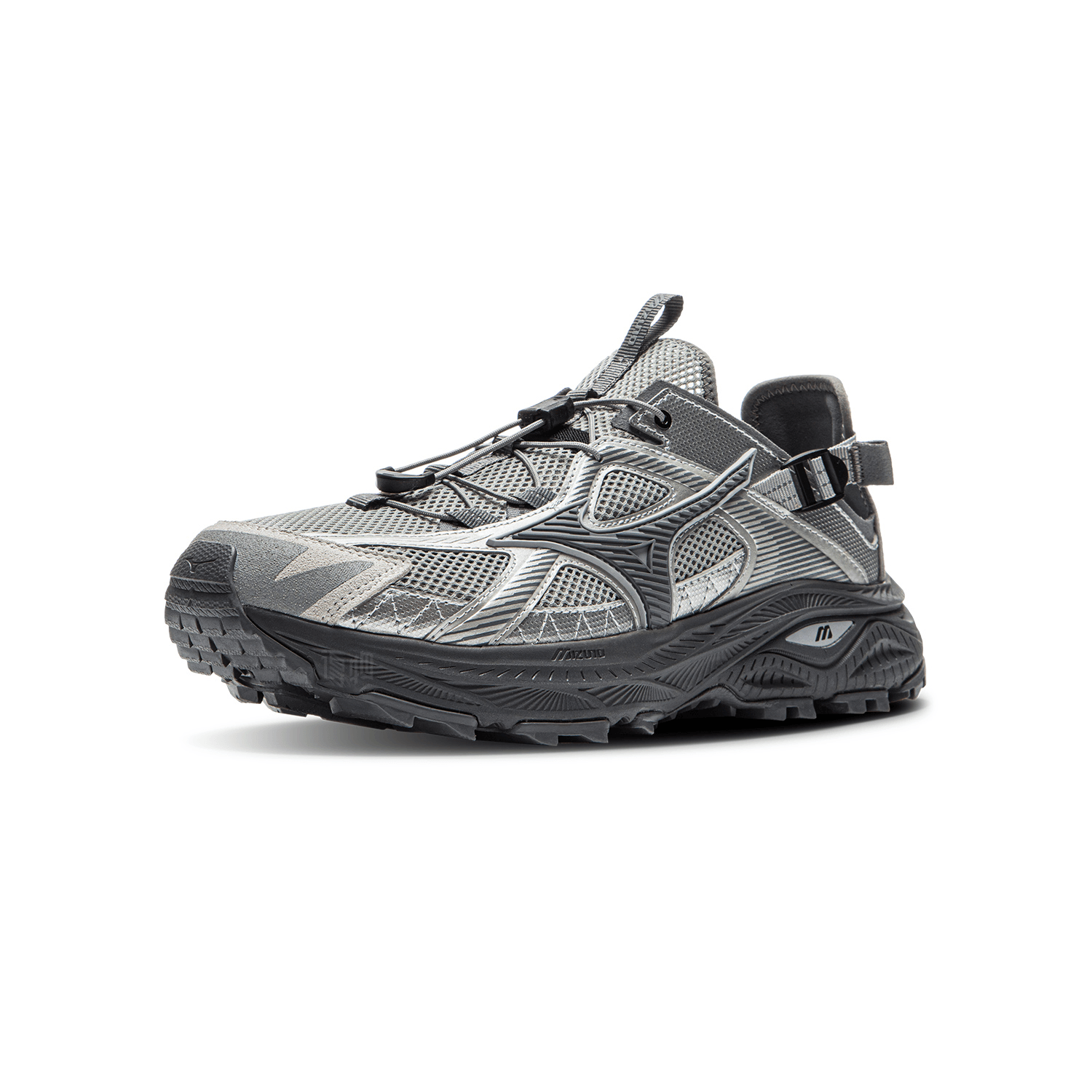 Mizuno Racer Trail SE Carbon Grey — фото 6