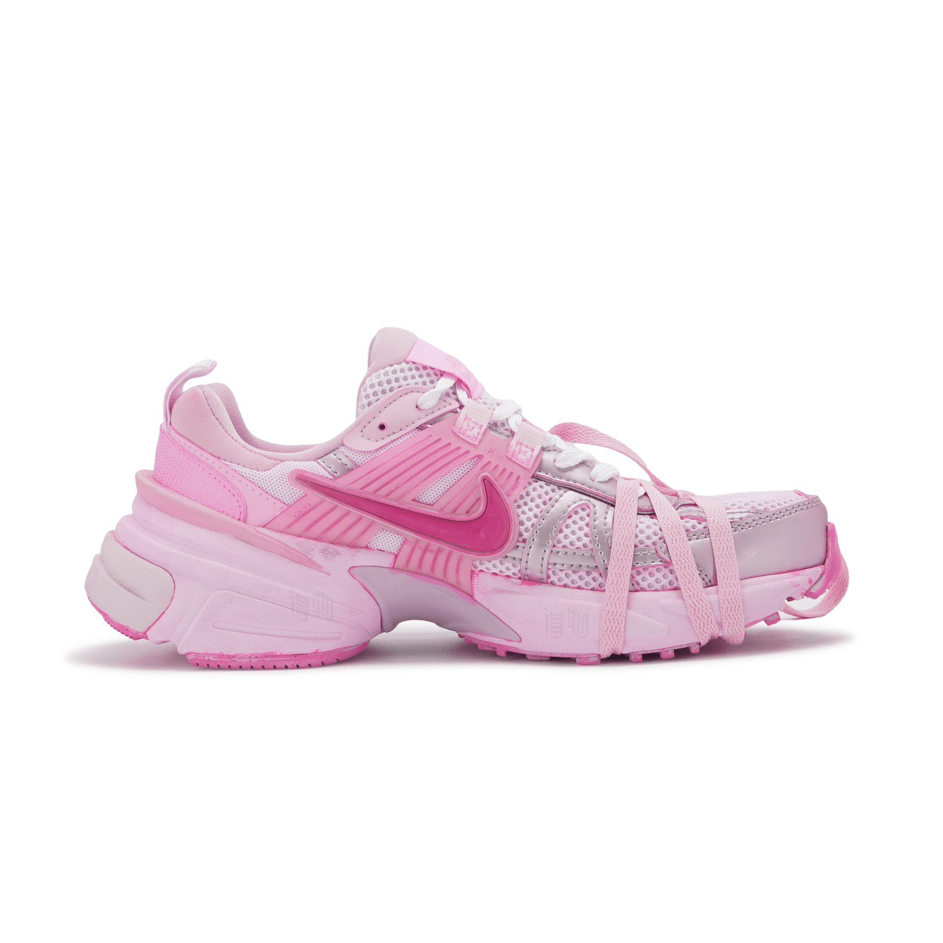 Nike V2K Run Pink — фото 8