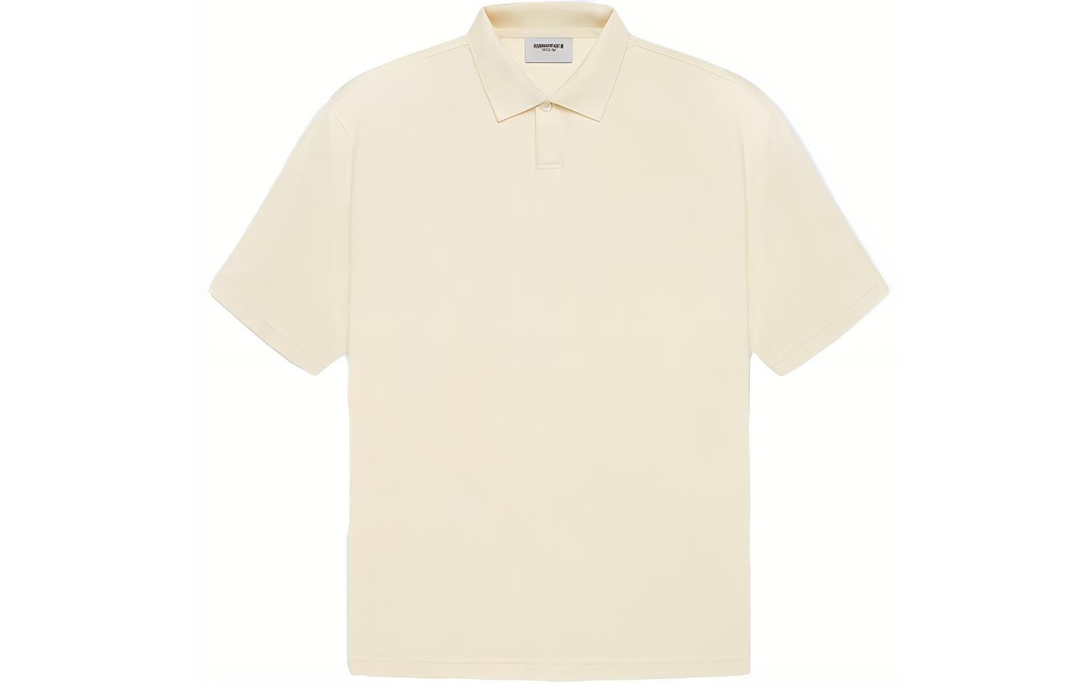 Fear Of God Essentials SS21 Short Sleeve Polo Buttercream/Cream — фото 1