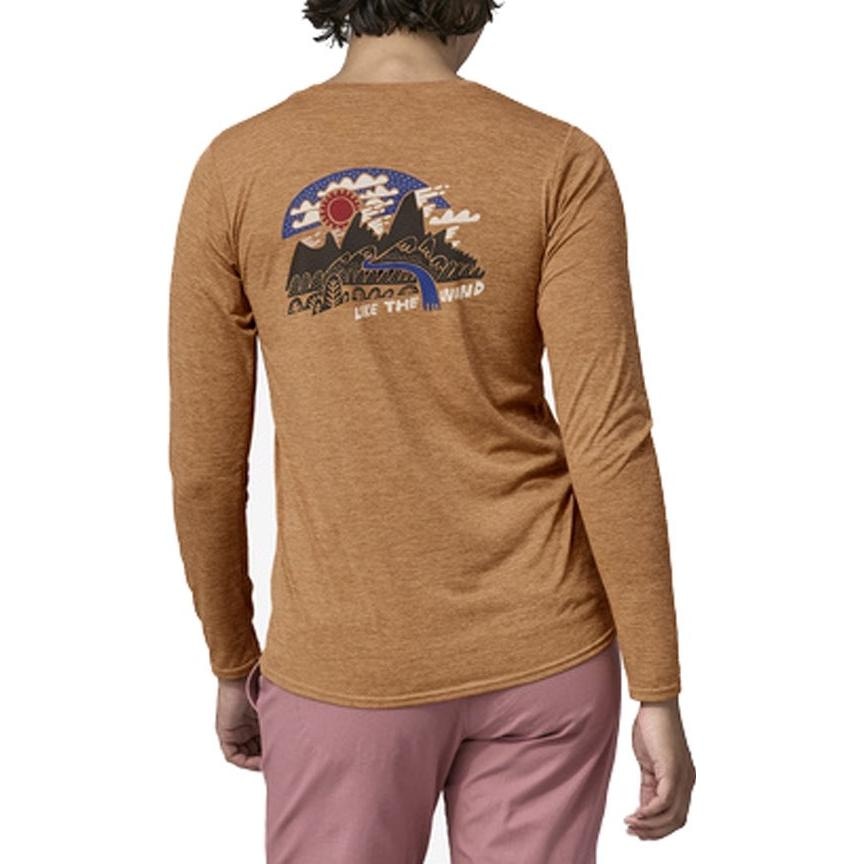 Patagonia Long-Sleeved Capilene Cool Daily Graphic T — фото 11