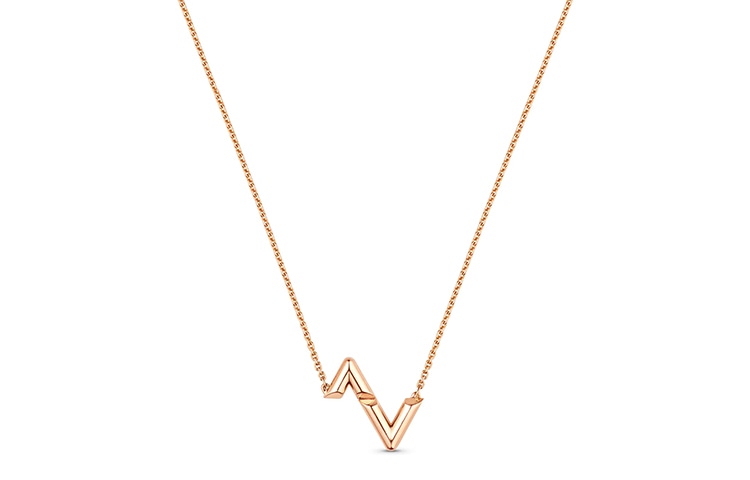 Louis Vuitton Volt 18K Necklace Pink