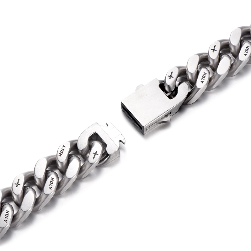 Ideagemer Cross Cuban Chain Necklace — фото 7