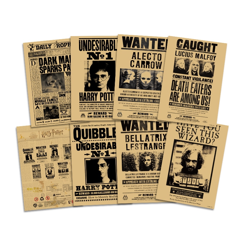 Harry Potter Wanted Poster Series — фото 2