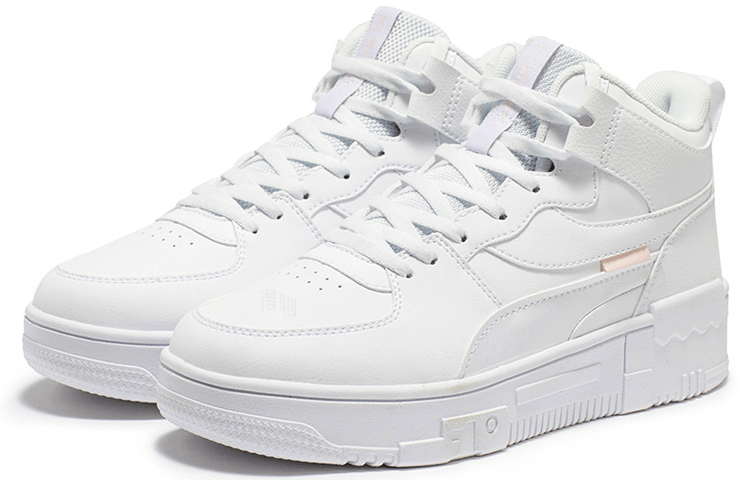 361° High Top Sneakers White Pink — фото 7