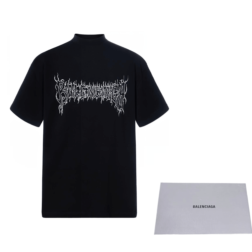 Balenciaga FW23 Black T-Shirt — фото 3