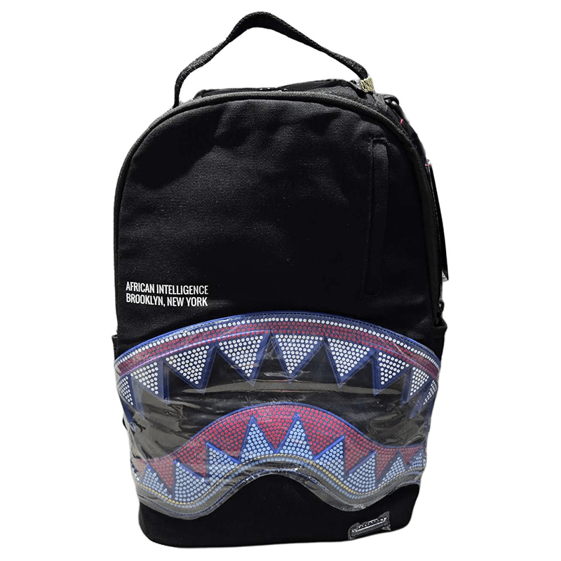 Sprayground Shark Mouth Black Backpack — фото 10