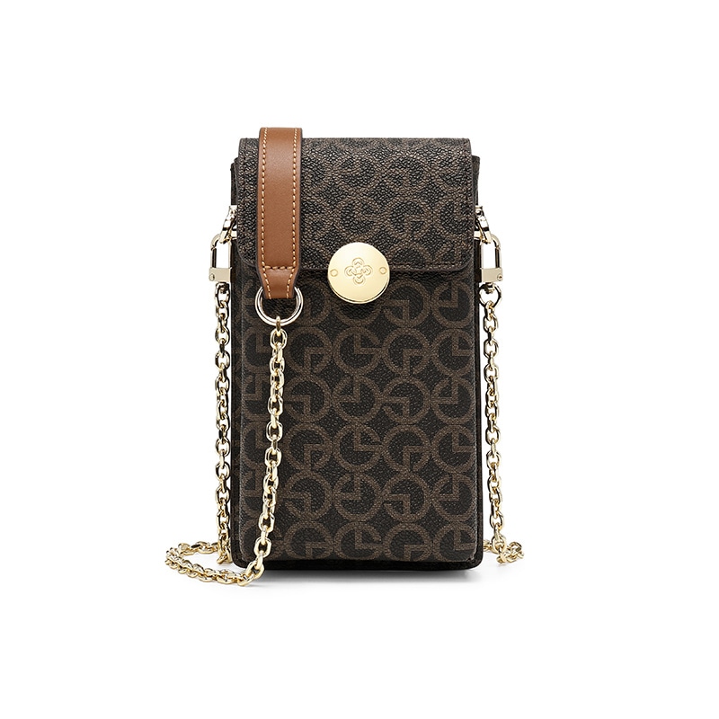 Сумки 金利来/GOLDLION Goldlion Crossbody Phone Bag Brown