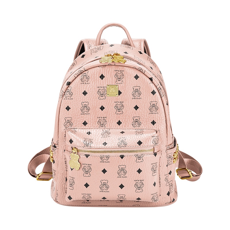Jane Klain Vintage Bear Print Backpack — фото 5