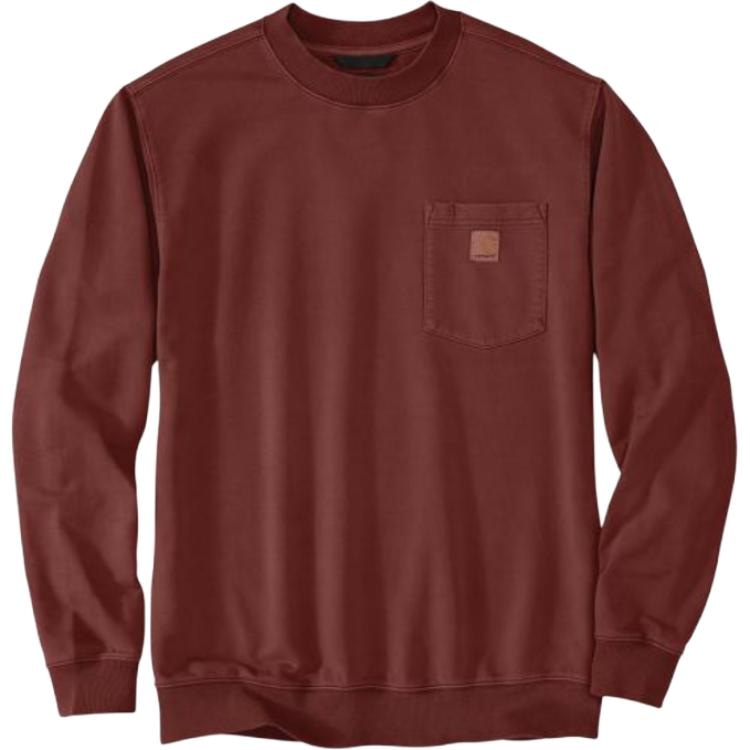 Carhartt Dye French Terry Crewneck Pocket Sweatshirt — фото 2