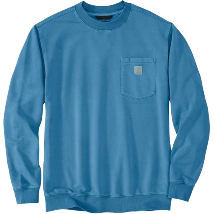 Carhartt Dye French Terry Crewneck Pocket Sweatshirt — фото 3