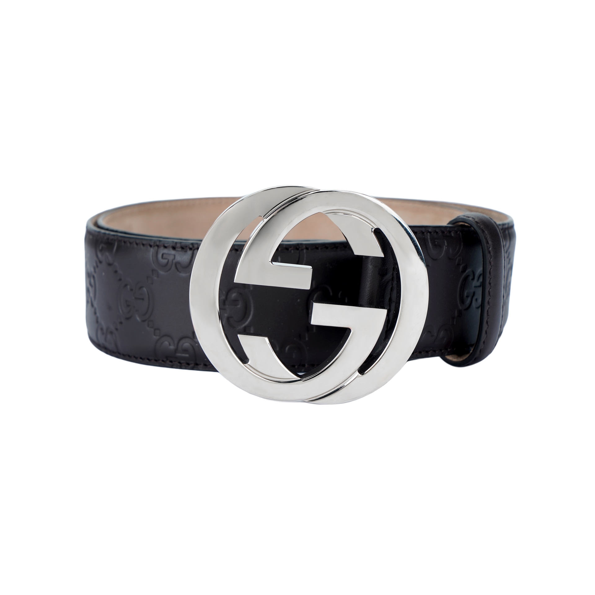 Gucci Brown Leather Belt